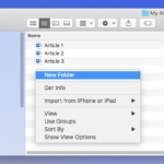 Cómo Crear Una Carpeta En Tu Mac Fácil y Rápidamente.