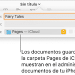 Los Pasos para Guardar un Archivo en un Mac