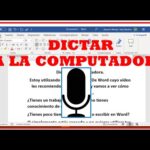 Aprende a Dictar Textos en Word con tu Laptop.