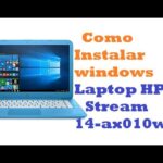 Aprende cómo formatear la HP Stream Laptop 14-Ax0xx de forma sencilla.