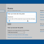 Cómo Cambiar el Tamaño de Letra de mi Laptop.