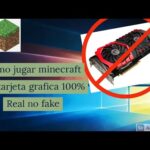 Cómo Jugar a Minecraft sin Tarjeta Gráfica en Windows 7